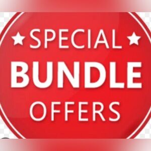 This listing is for a live show. Bundles and more bundles at discounted prices.